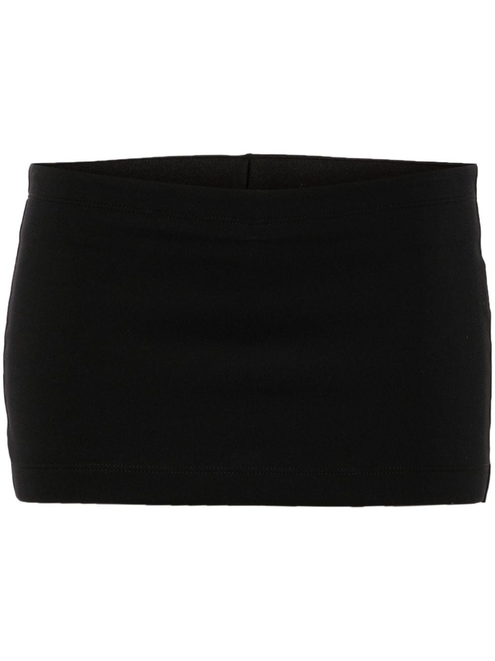 Balenciaga stretch-design mini skort - Black von Balenciaga