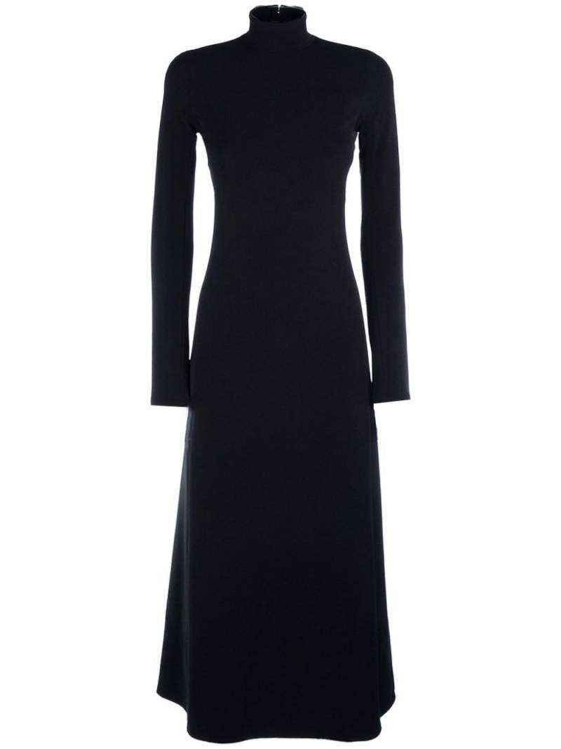 Balenciaga turtleneck dress - Black von Balenciaga