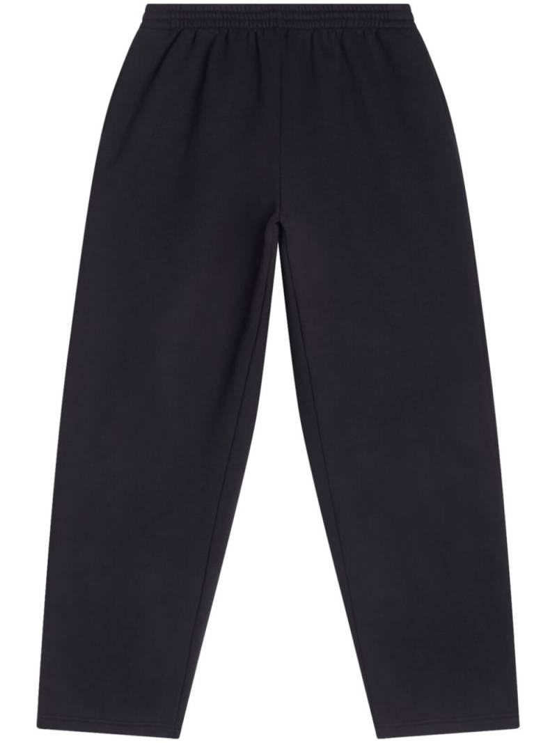 Balenciaga wide-leg extra-long track pants - BLACK von Balenciaga