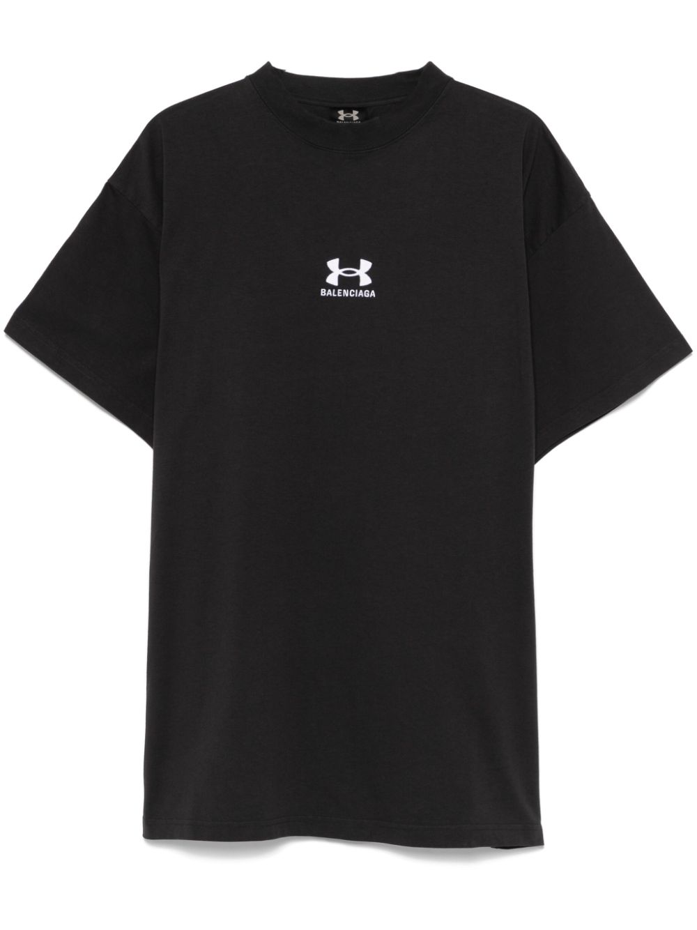 Balenciaga x Under Armour® logo-embroidered T-shirt - Black von Balenciaga