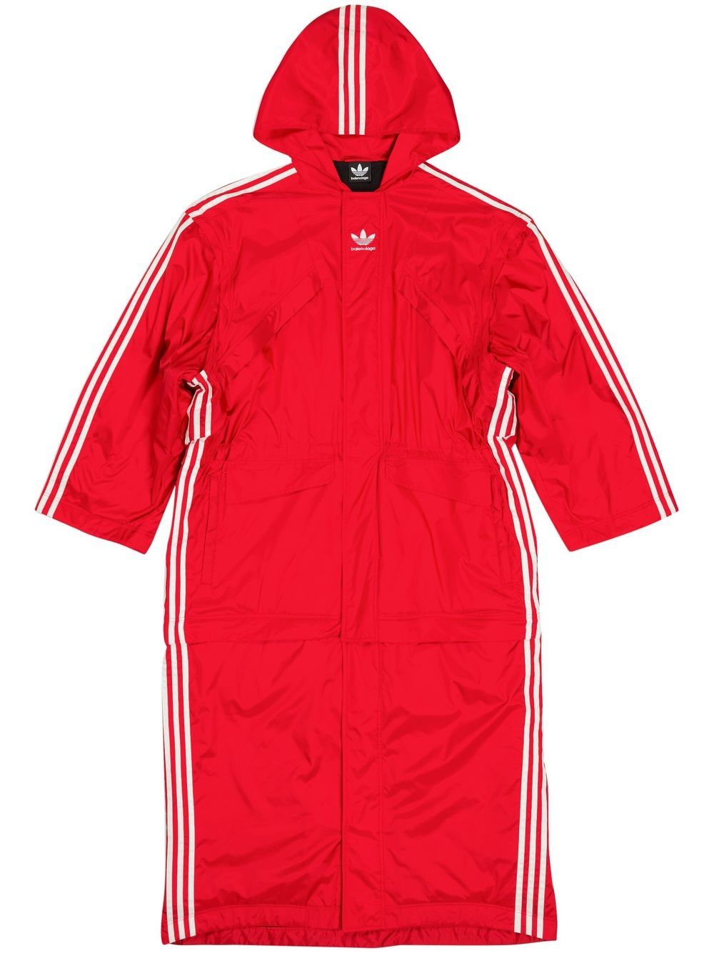 Balenciaga x adidas detachable parka coat - Red von Balenciaga