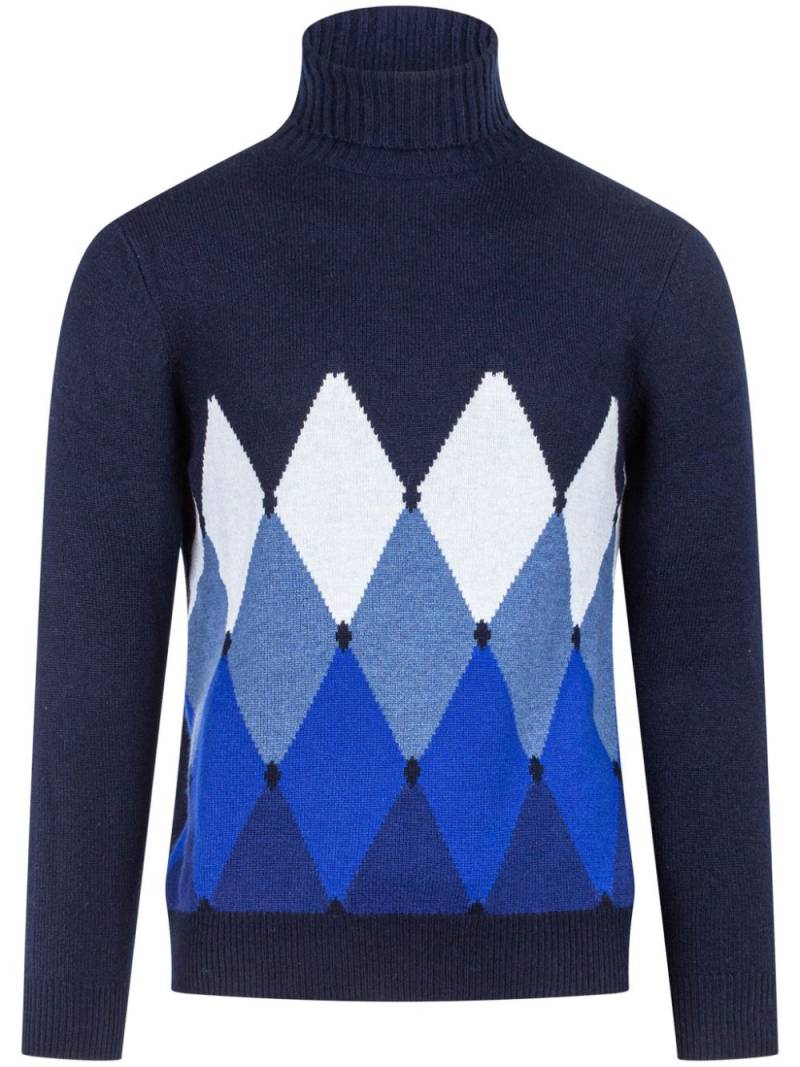 Ballantyne cashmere sweater - Blue von Ballantyne