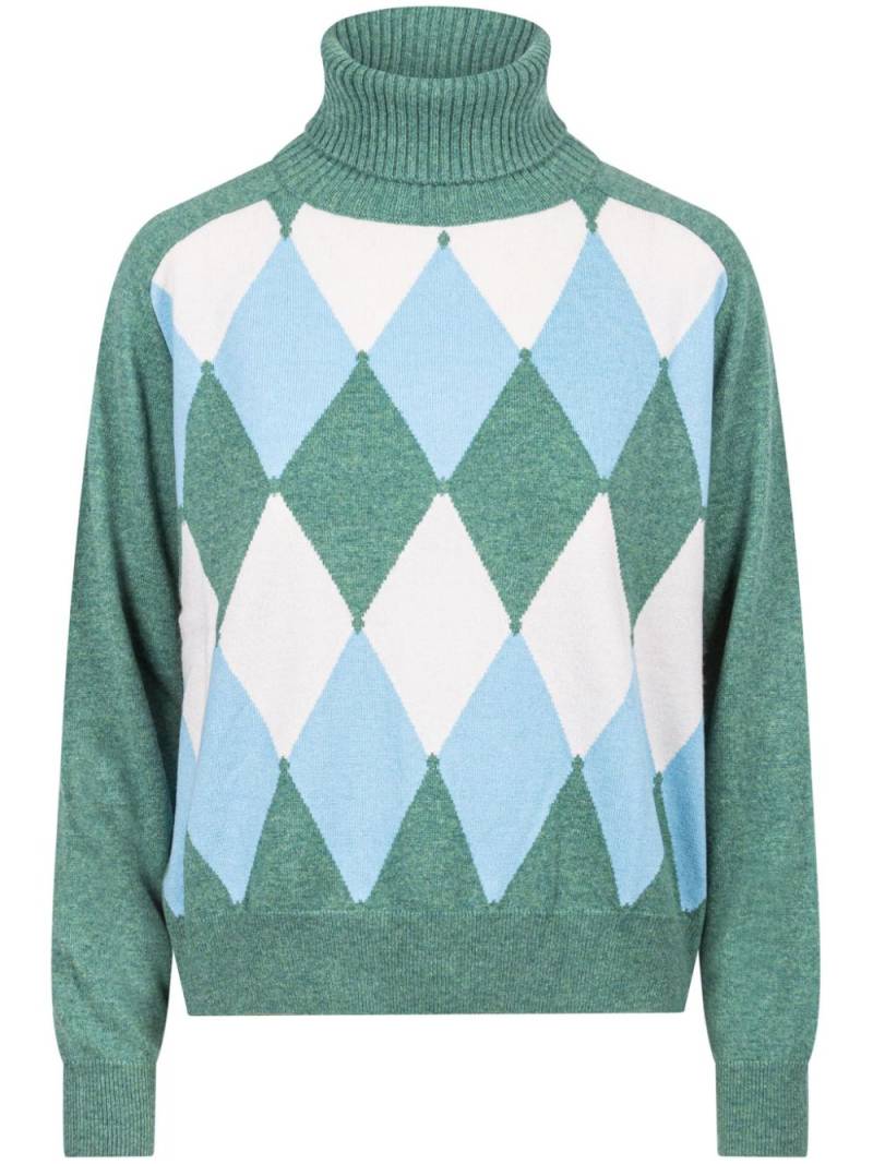 Ballantyne cashmere sweater - Green von Ballantyne