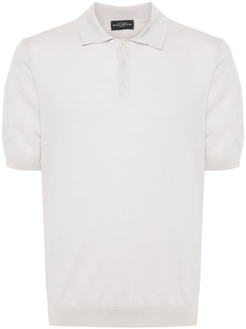 Ballantyne cotton polo shirt - Grey von Ballantyne