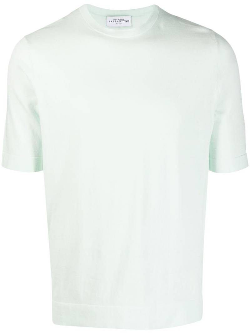 Ballantyne crew-neck cotton T-shirt - Green von Ballantyne