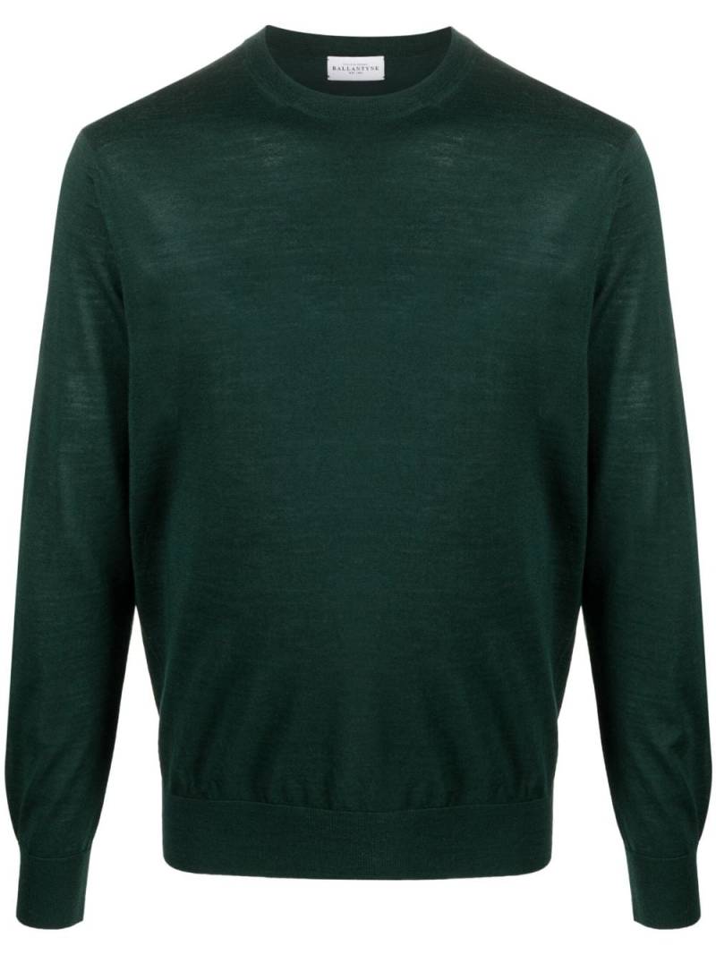 Ballantyne crew-neck wool jumper - Green von Ballantyne