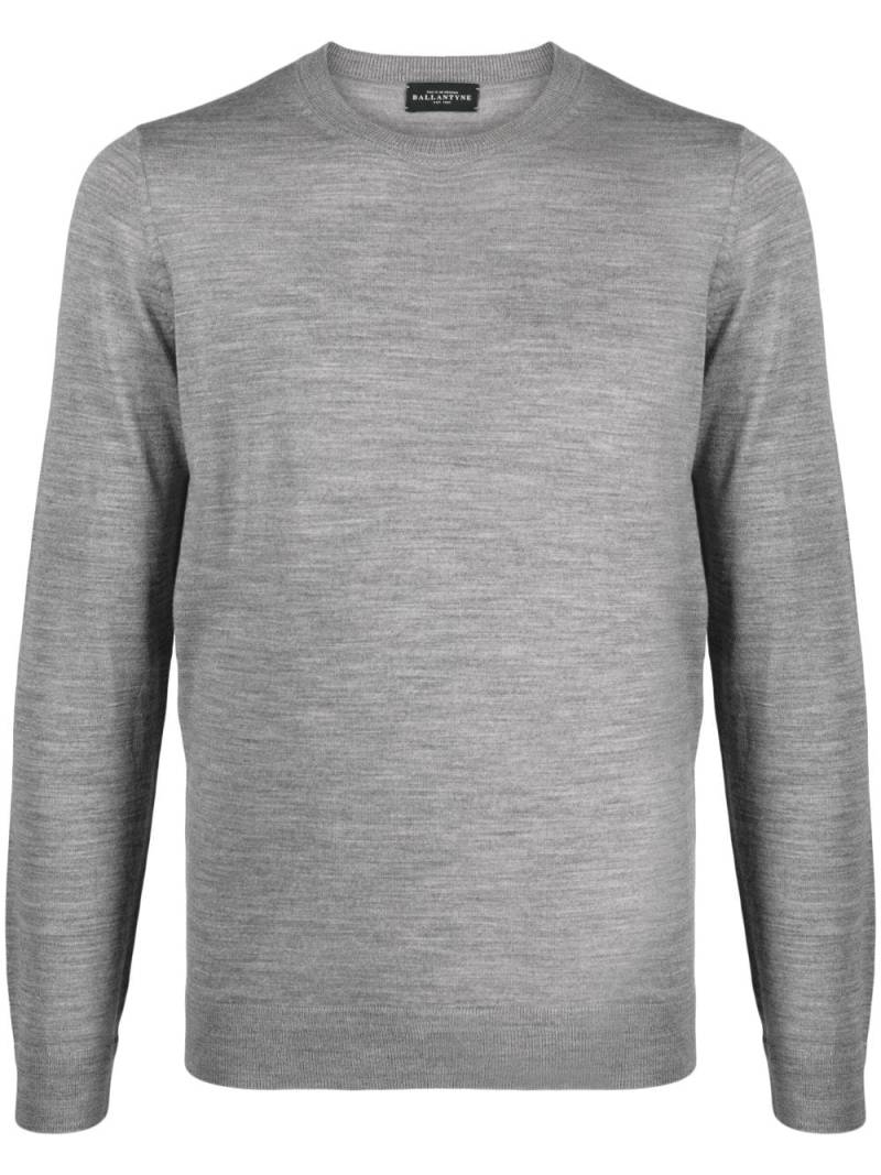 Ballantyne long-sleeve wool jumper - Grey von Ballantyne