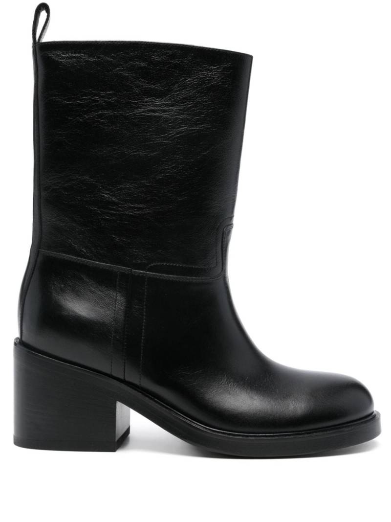 Bally 65mm leather boots - Black von Bally