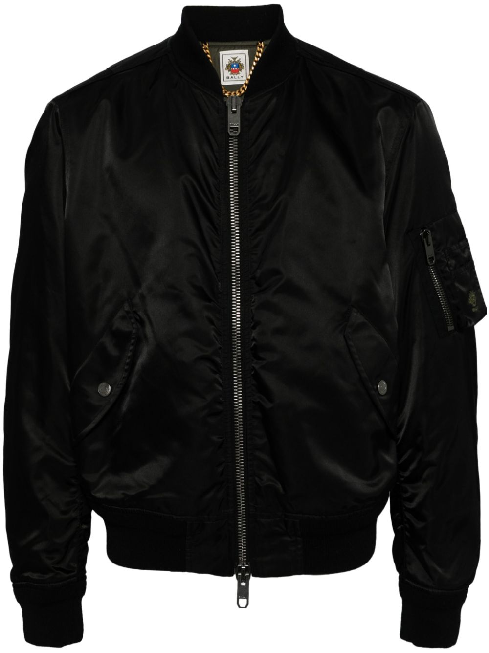 Bally Adrien Brody Travel collection bomber jacket - Black von Bally