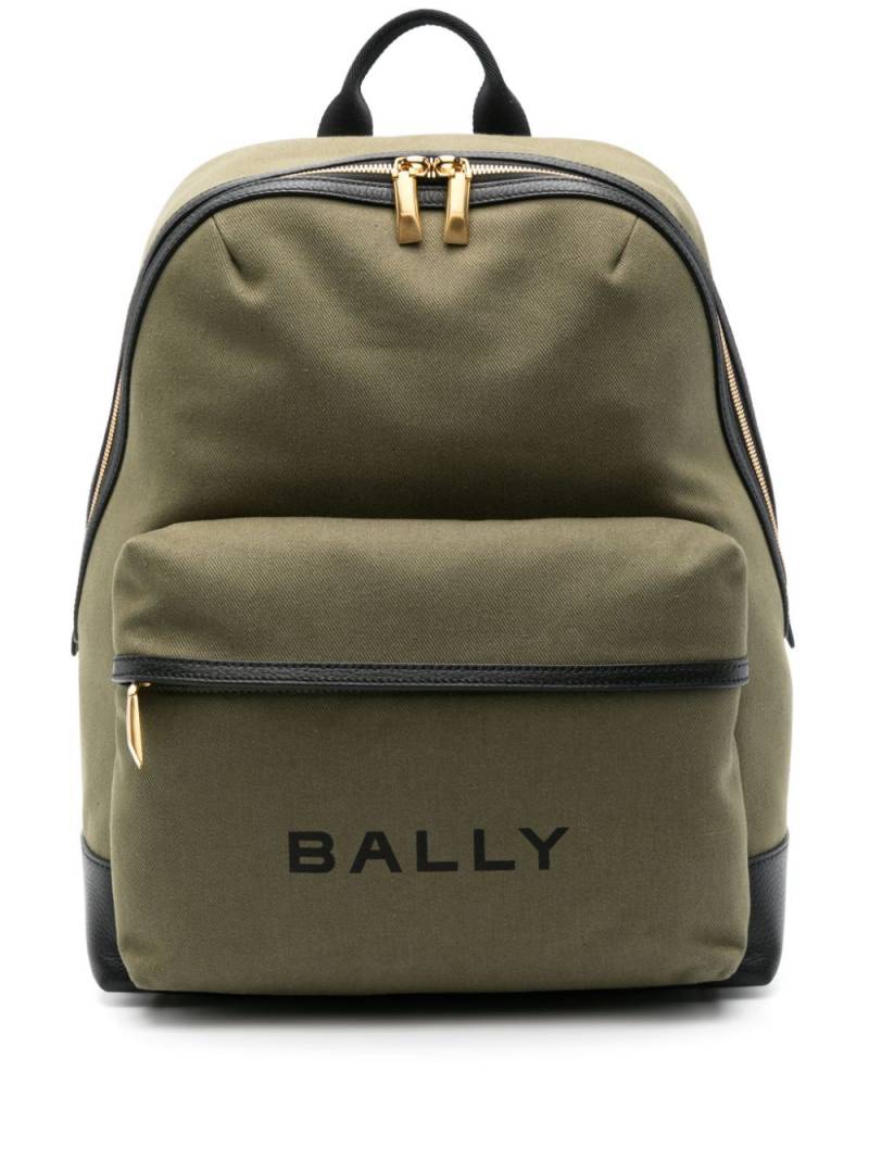 Bally Bar canvas backpack - Green von Bally