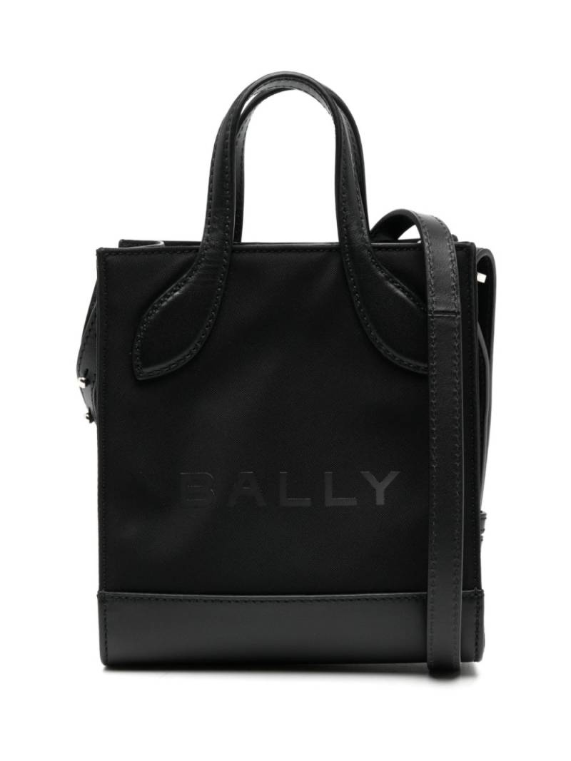 Bally Bar mini tote bag - Black von Bally