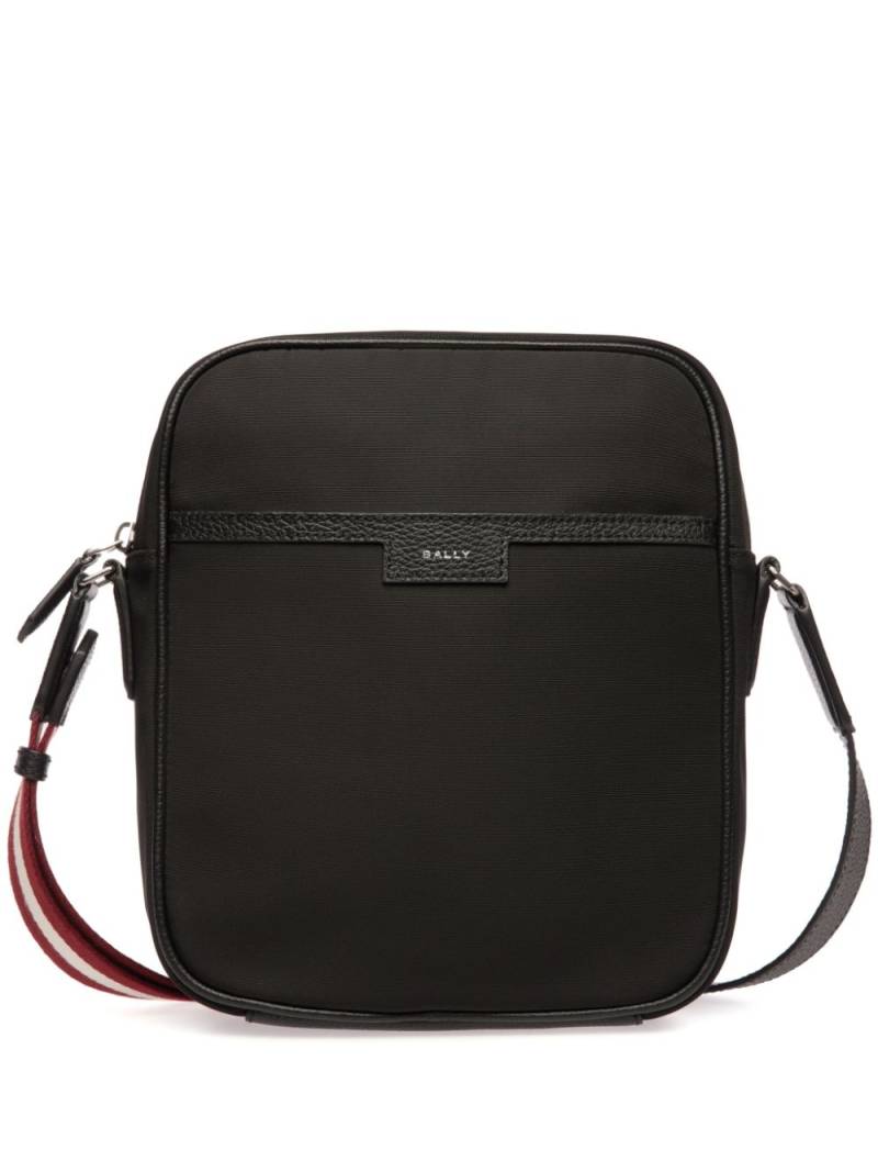 Bally Code leather shoulder bag - Black von Bally