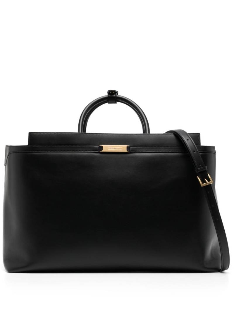 Bally Deco leather holdall - Black von Bally