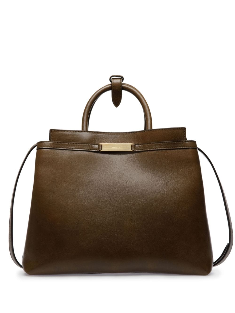 Bally Deco leather tote bag - Brown von Bally