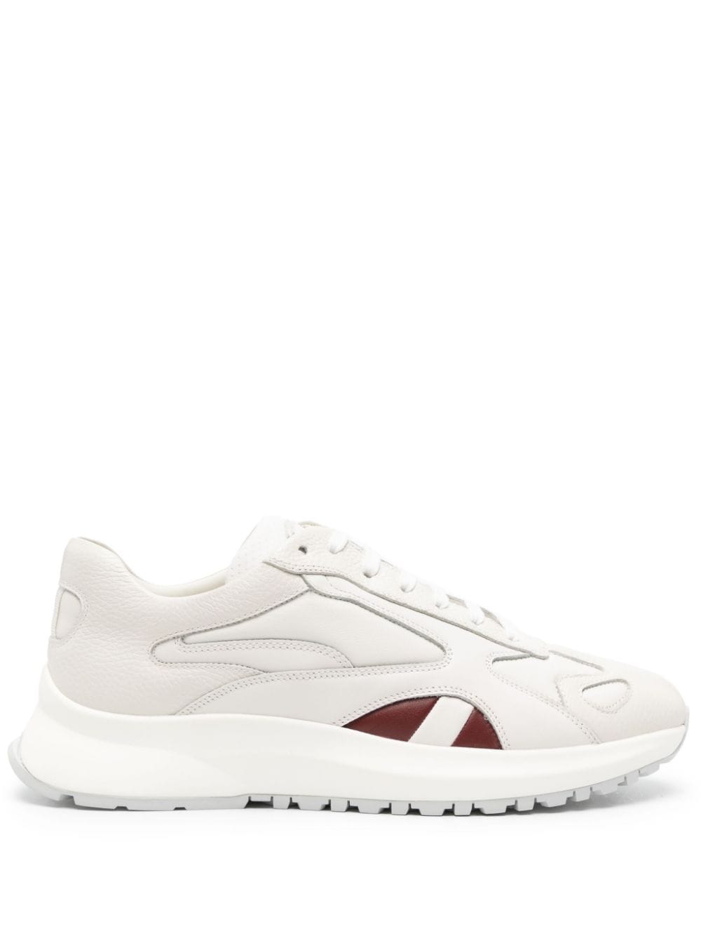 Bally Dewy lace-up leather sneakers - White von Bally