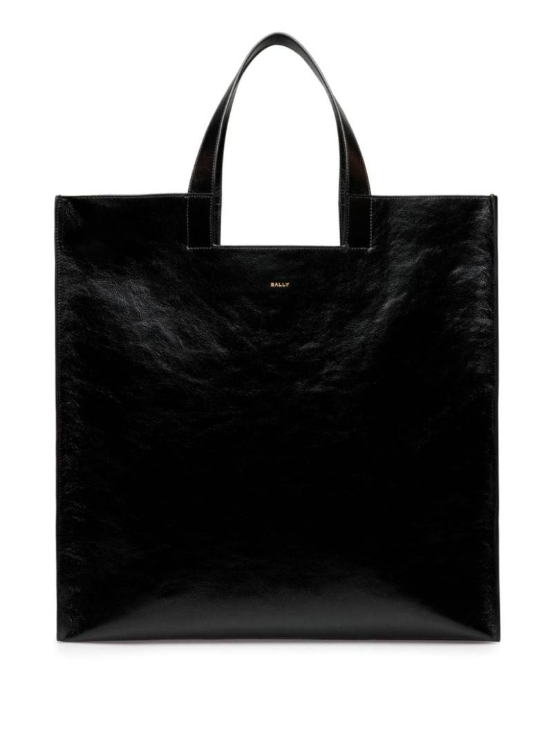 Bally Easy leather tote bag - Black von Bally