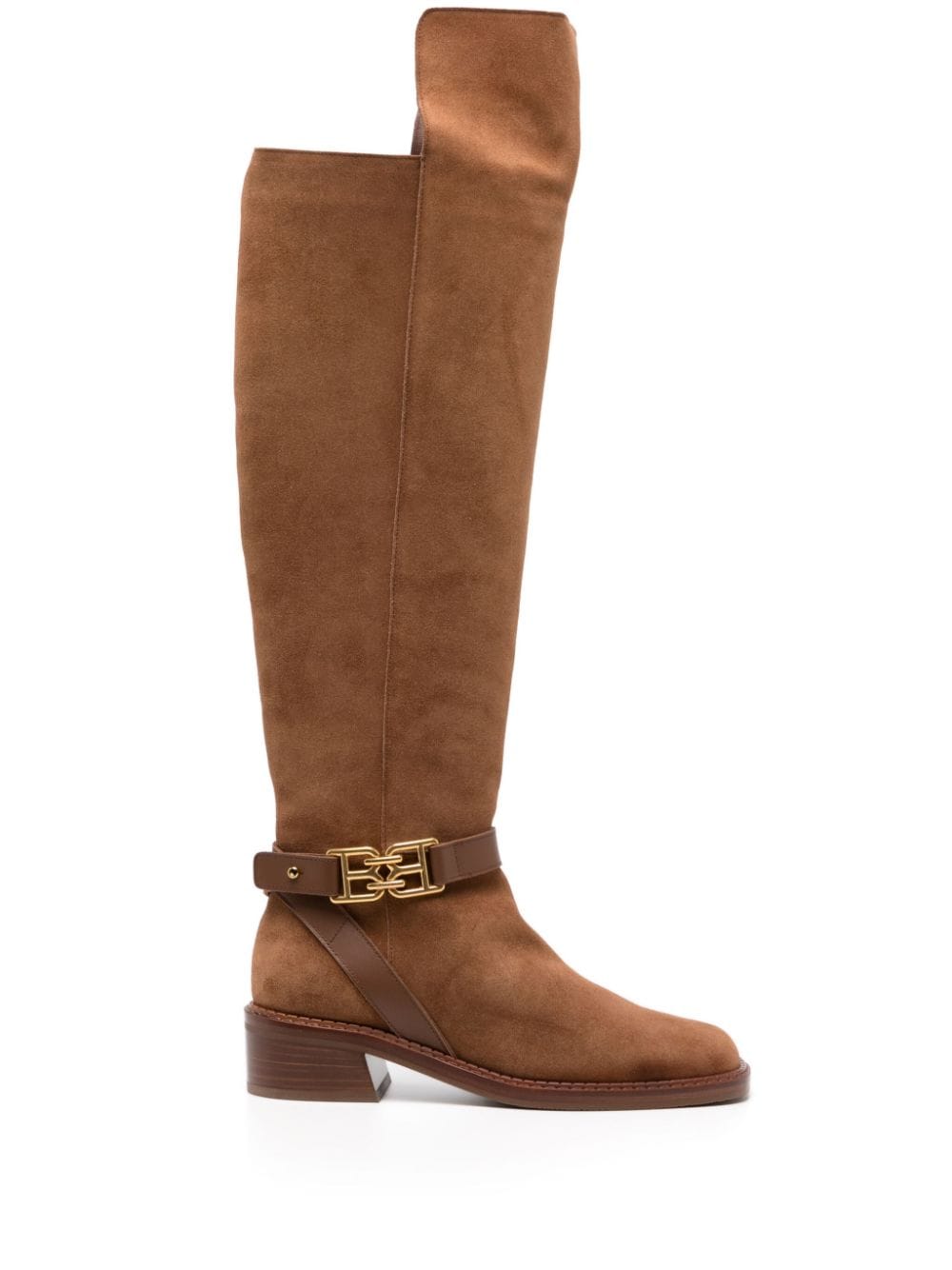 Bally Eloire suede long boots - Brown von Bally