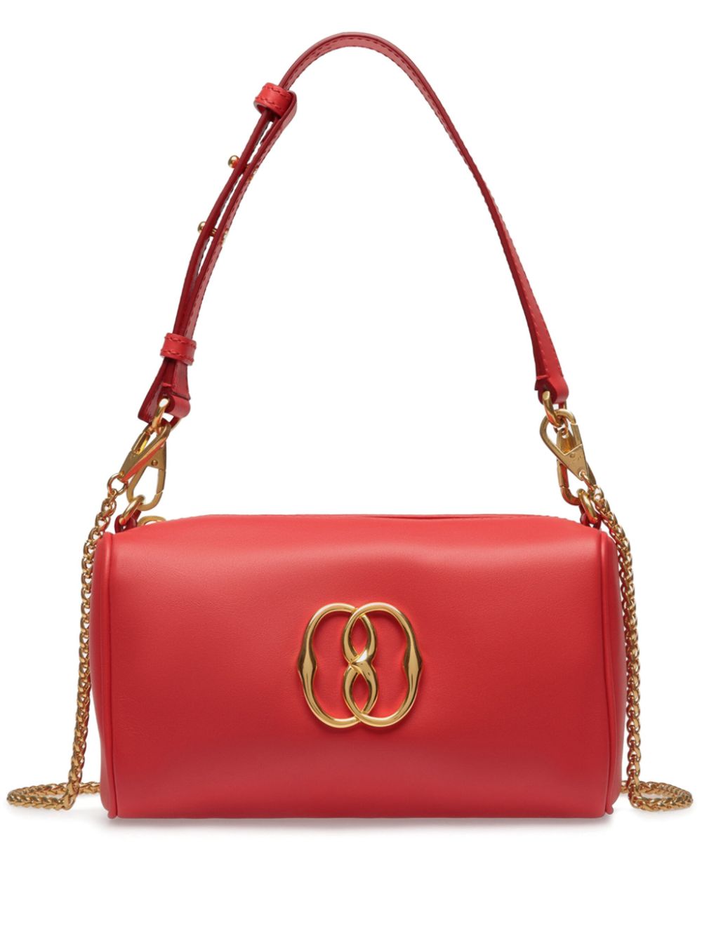 Bally Emblem leather shoulder bag - Red von Bally