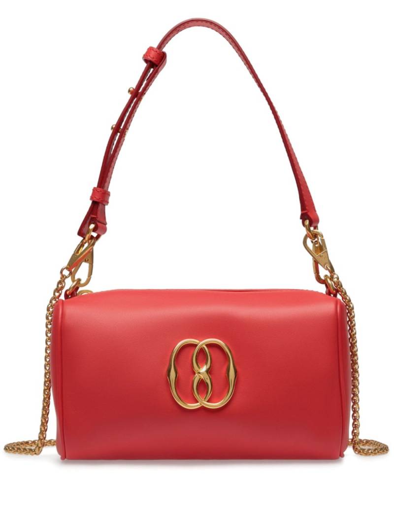 Bally Emblem leather shoulder bag - Red von Bally