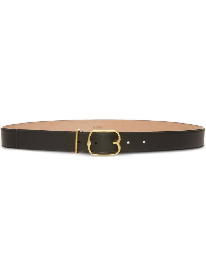 Bally Emblem logo-buckle belt - Black von Bally