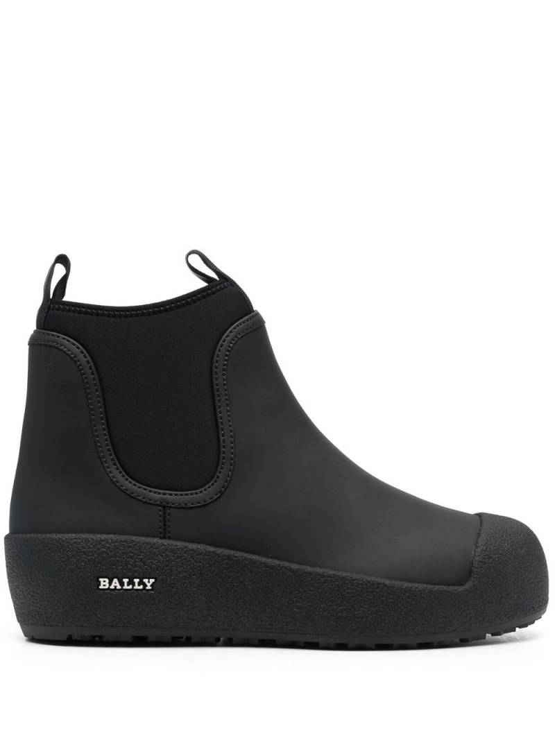 Bally Gadey flatform elastic-panel boots - Black von Bally