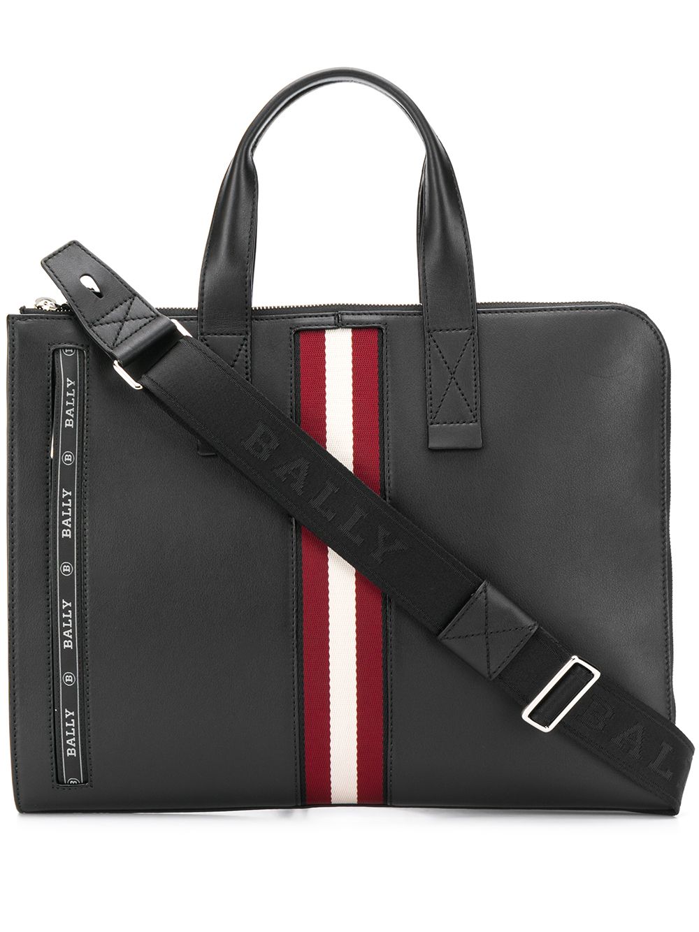 Bally Henri slim briefcase - Black von Bally