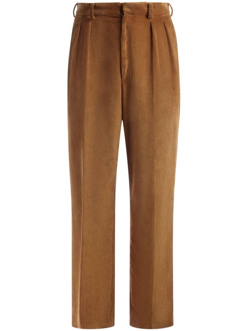 Bally pressed-crease tailored trousers - Brown von Bally