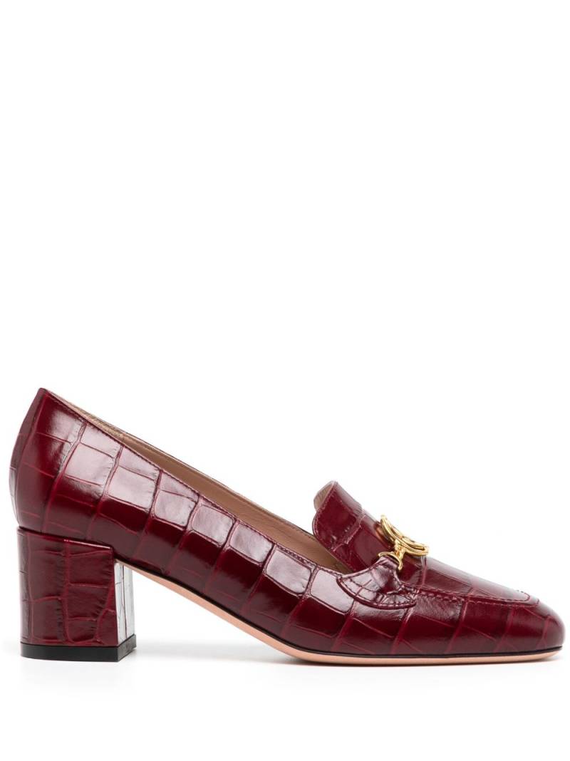 Bally Obrien 60mm leather pumps - Red von Bally