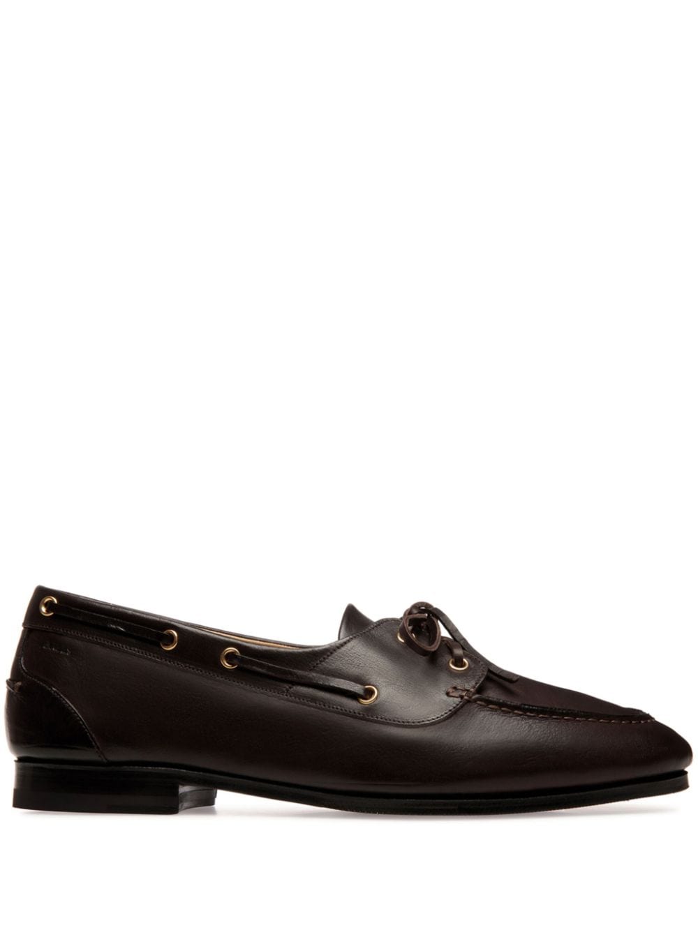Bally Pathy leather derby shoes - Brown von Bally