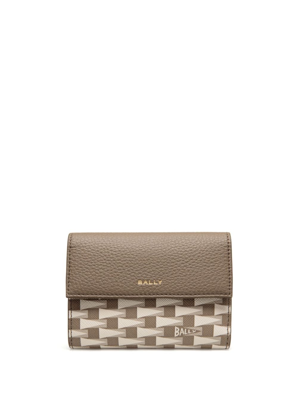 Bally Pennant logo-print wallet - Brown von Bally