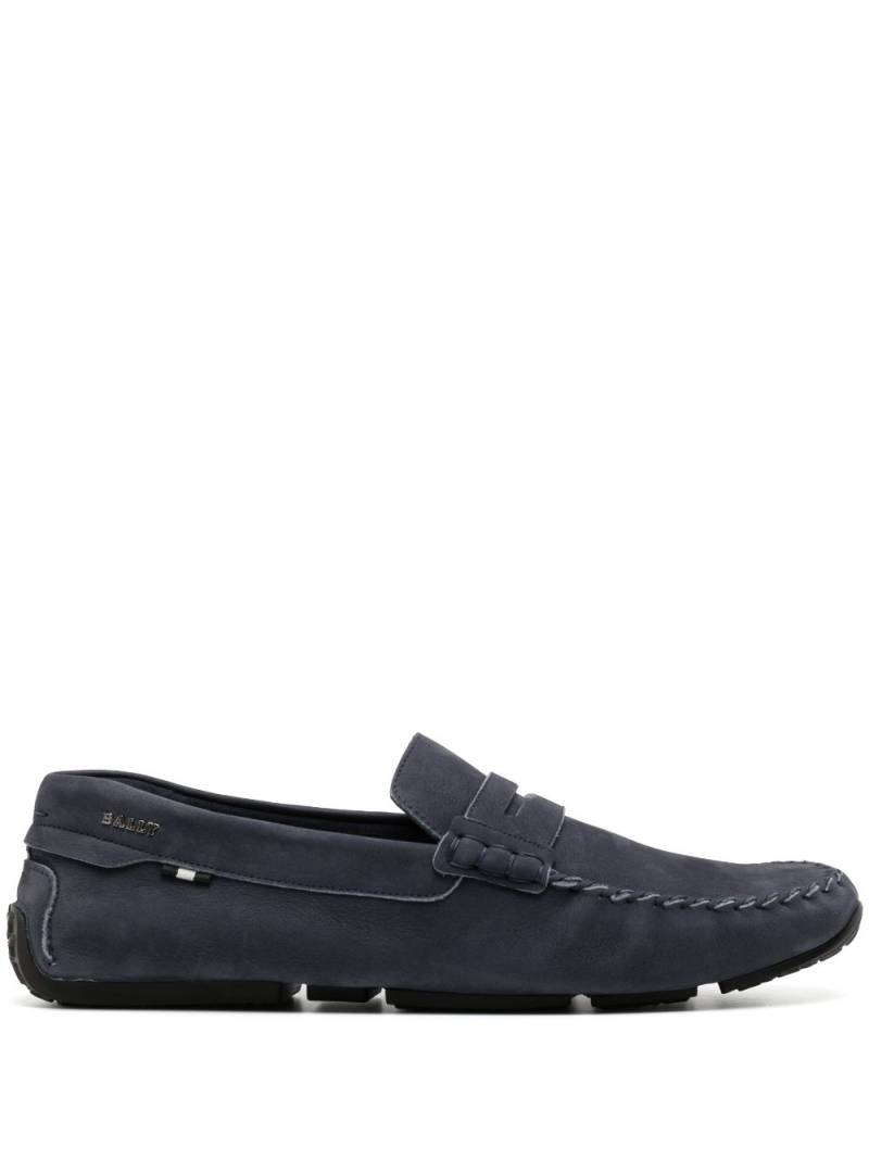 Bally Pier leather loafers - Blue von Bally