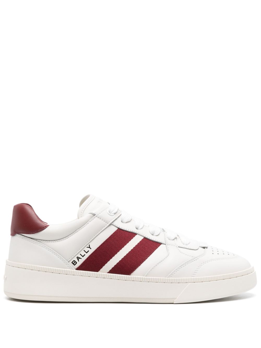 Bally Raise leather sneakers - White von Bally