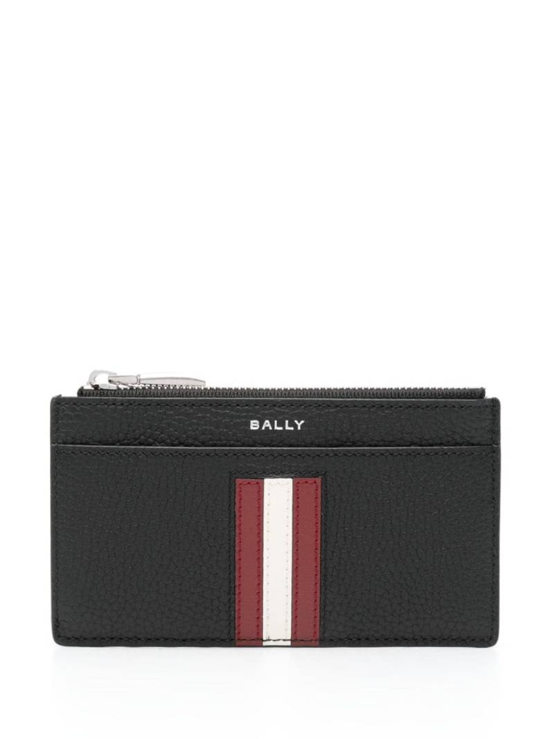 Bally Ribbon leather wallet - Black von Bally