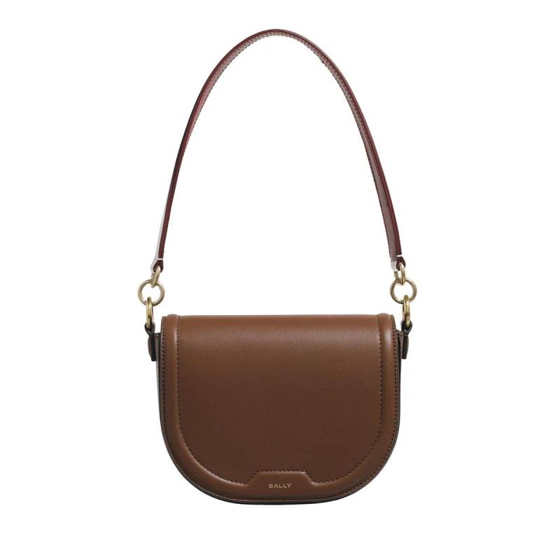 Bally Schultertasche - Code Flap - Gr. unisize - in Braun - für Damen von Bally