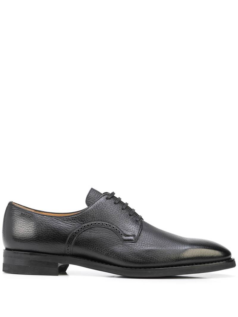 Bally Scrivani leather derby shoes - Black von Bally