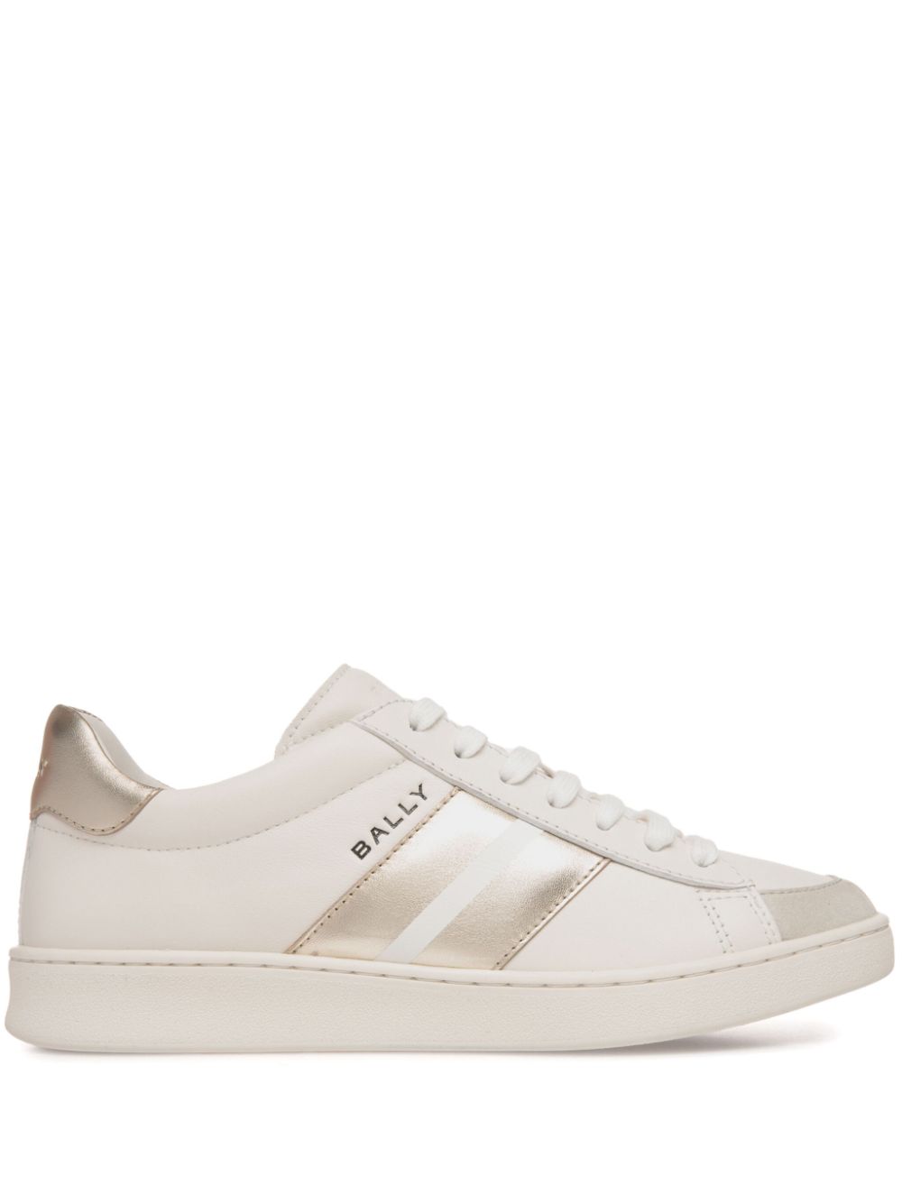 Bally Tennis leather sneakers - White von Bally