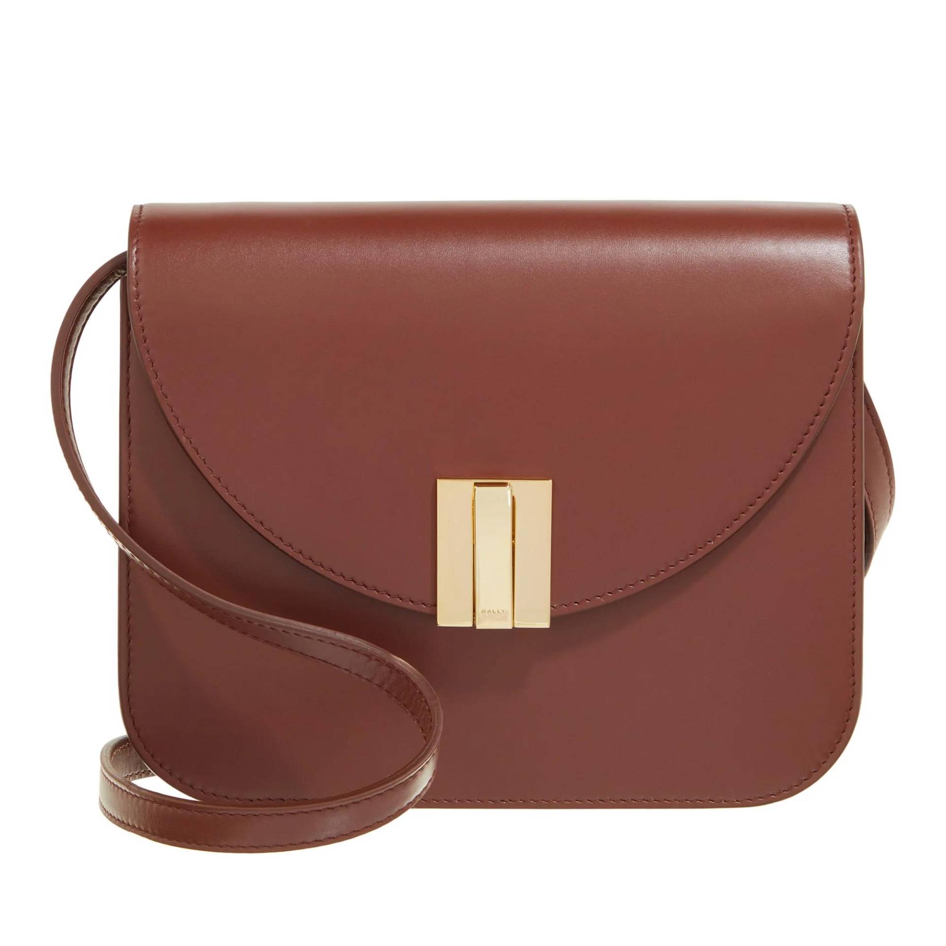 Bally Schultertasche - Ollam Flap - Gr. unisize - in Braun - für Damen von Bally