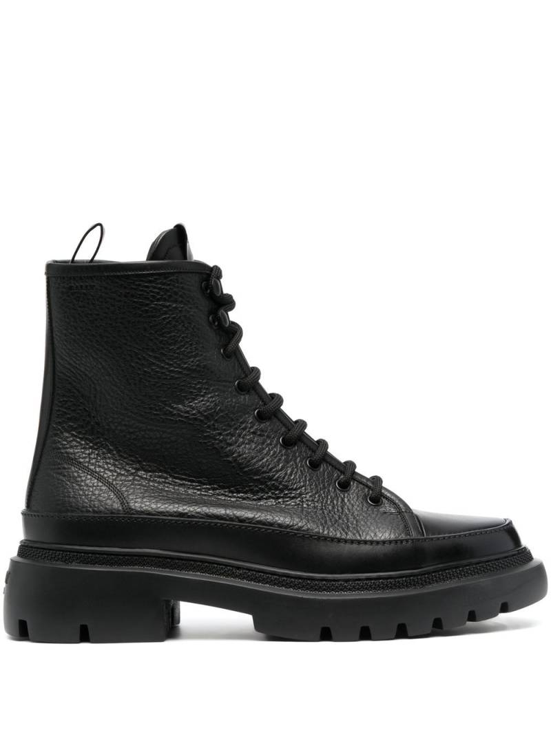 Bally Vatiz lace-up leather boots - Black von Bally