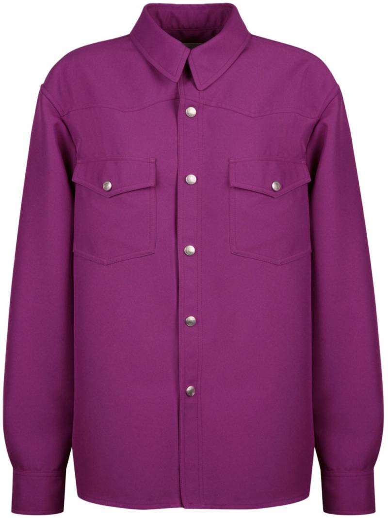 Bally Western-style buttoned shirt - Pink von Bally