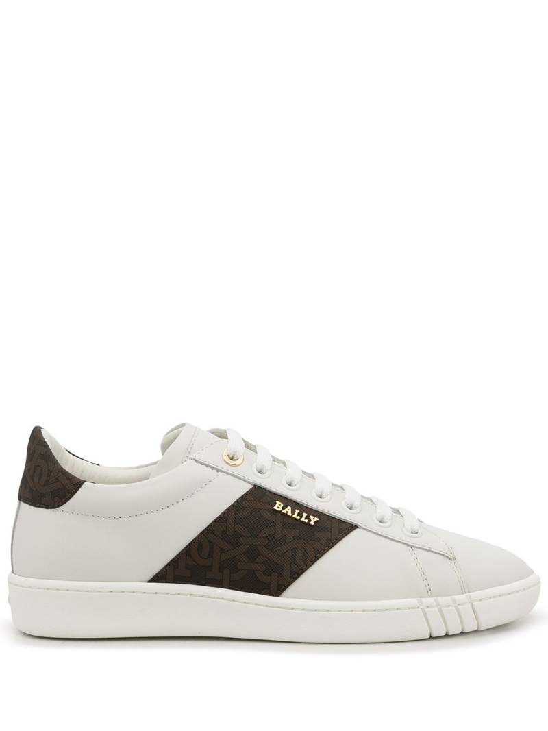 Bally Wilem stripe-trim sneakers - White von Bally