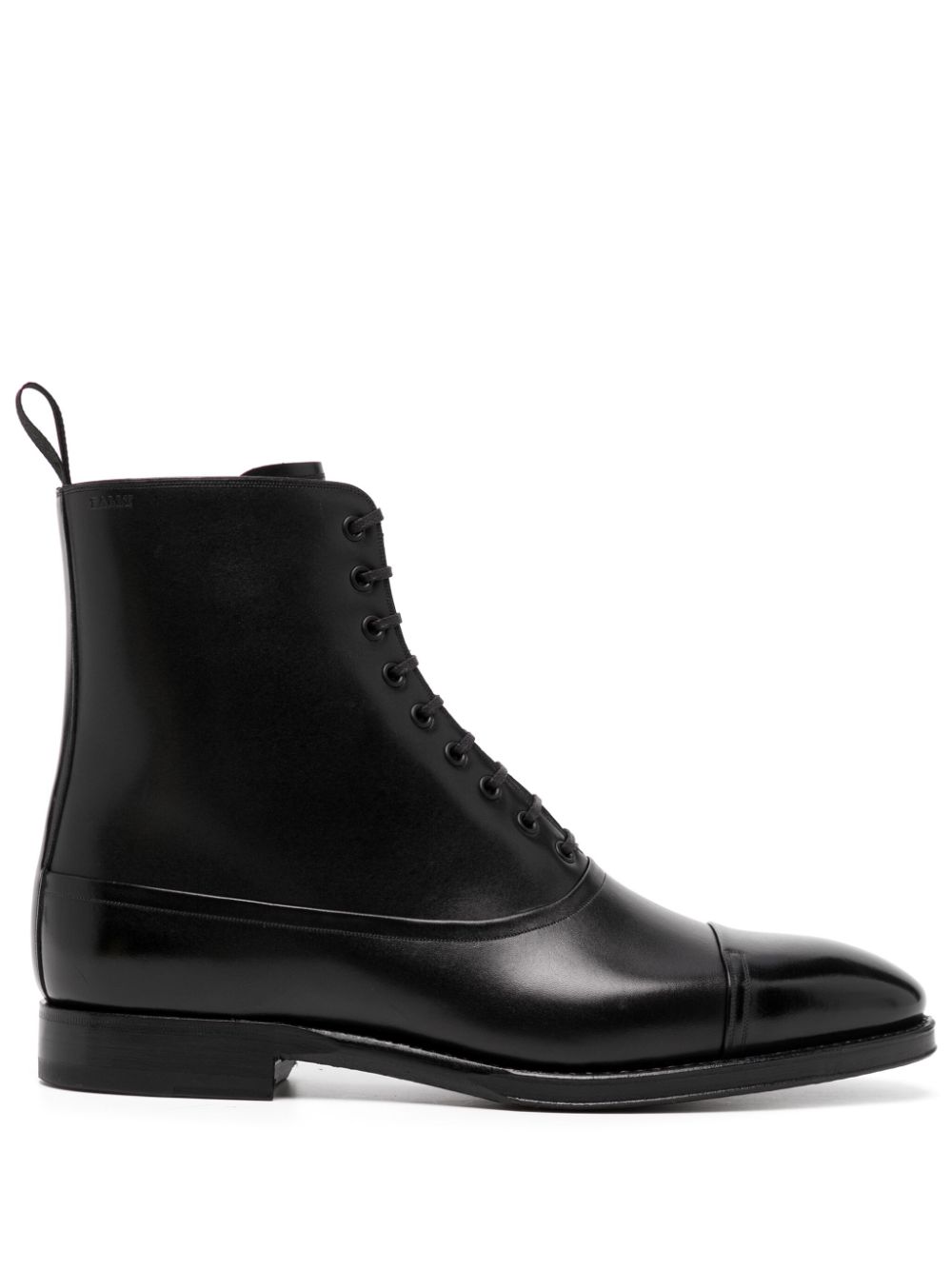 Bally almond-toe leather ankle boots - Black von Bally