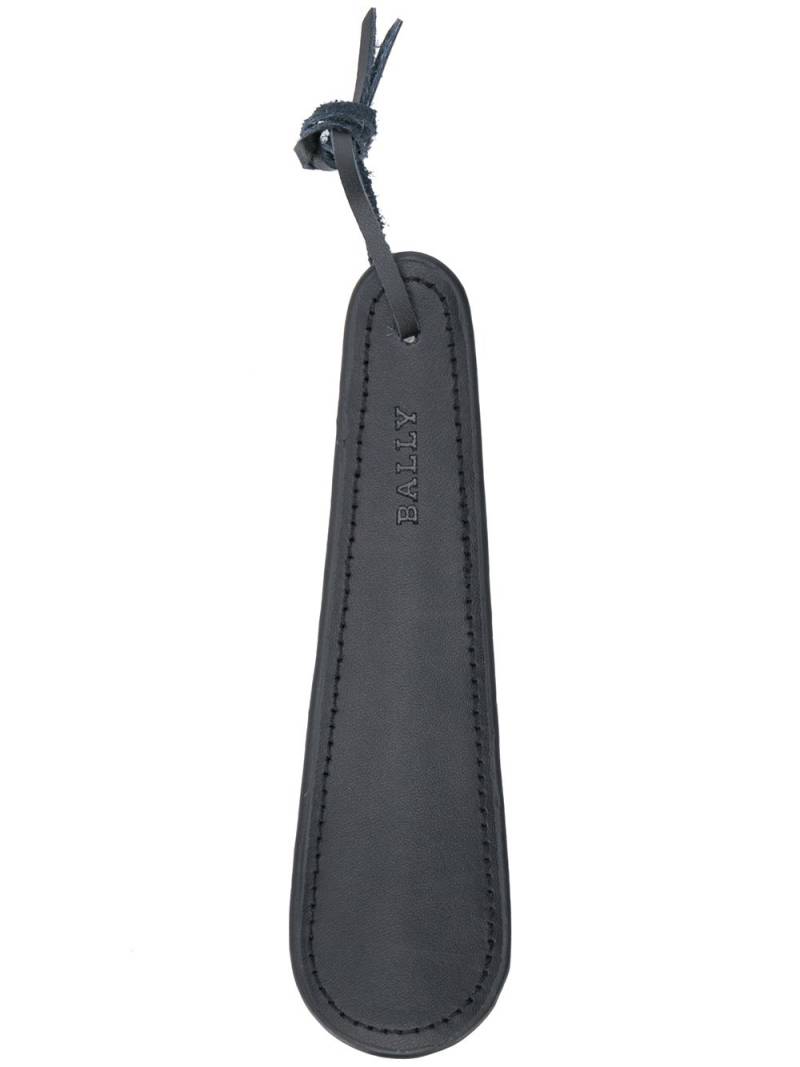 Bally embroidered logo shoehorn - Black von Bally