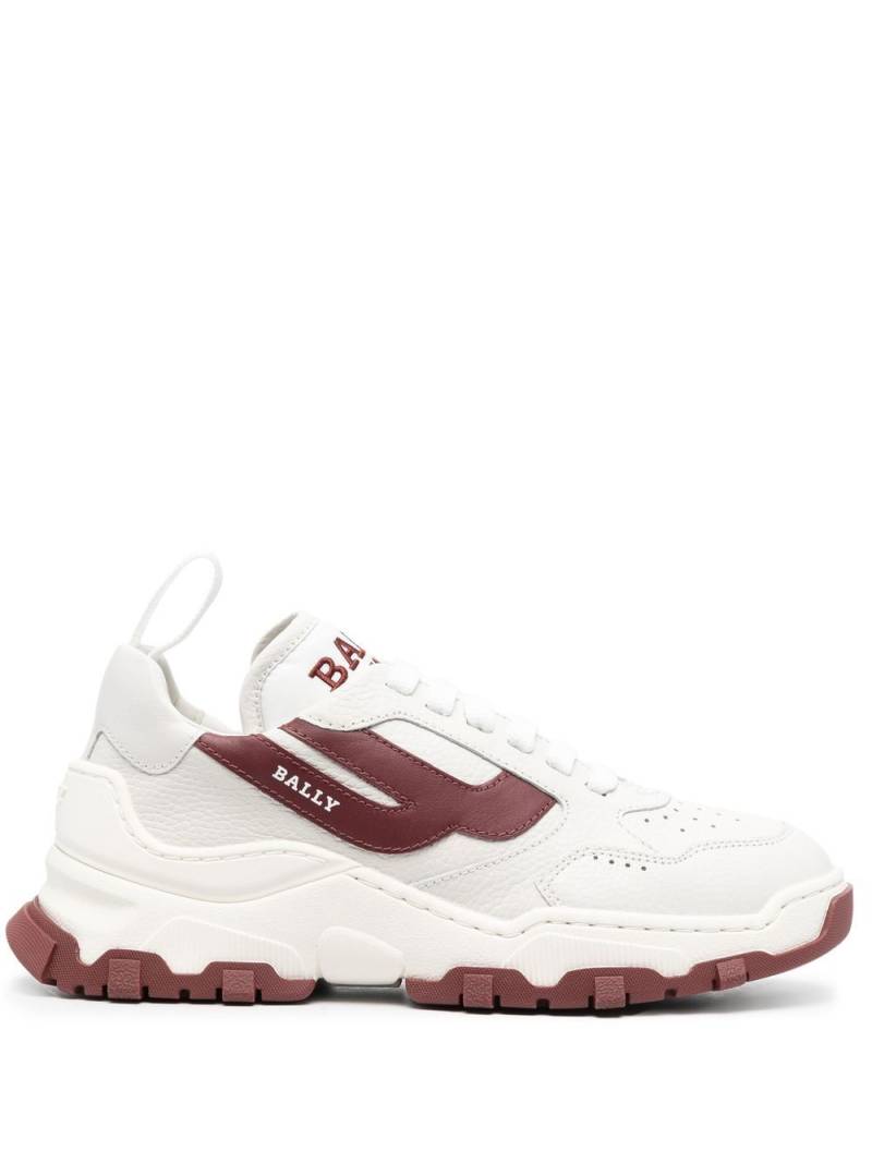 Bally embroidered-logo sneakers - White von Bally