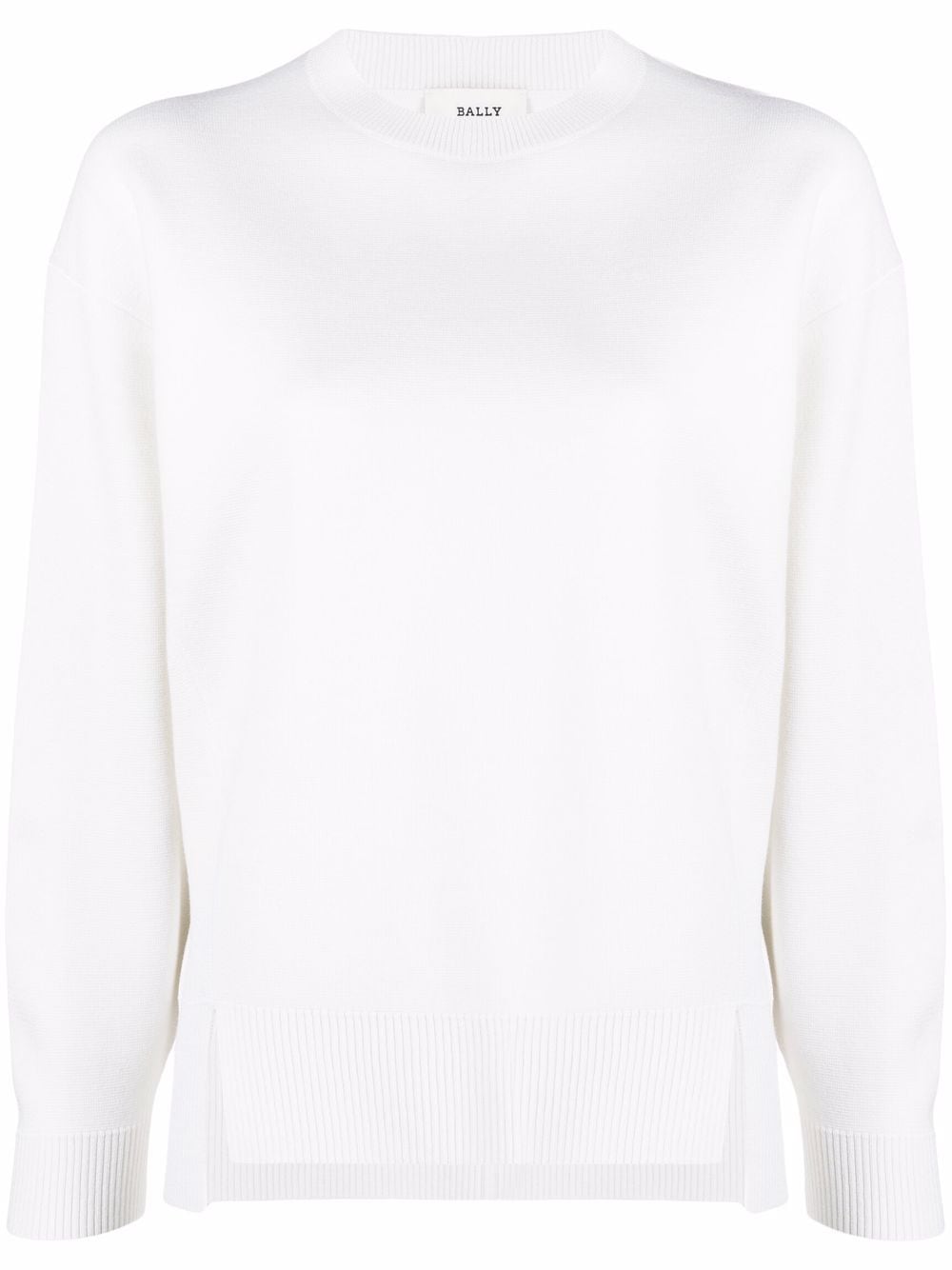 Bally front-slit detail jumper - White von Bally