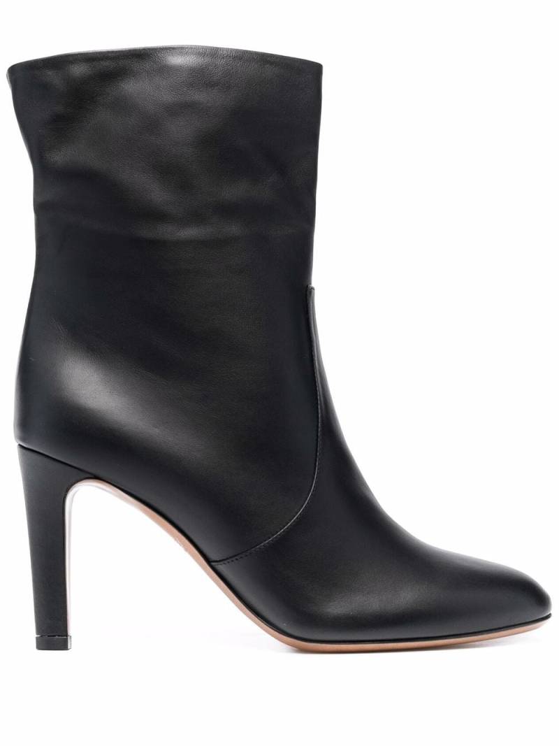 Bally heeled leather boots - Black von Bally