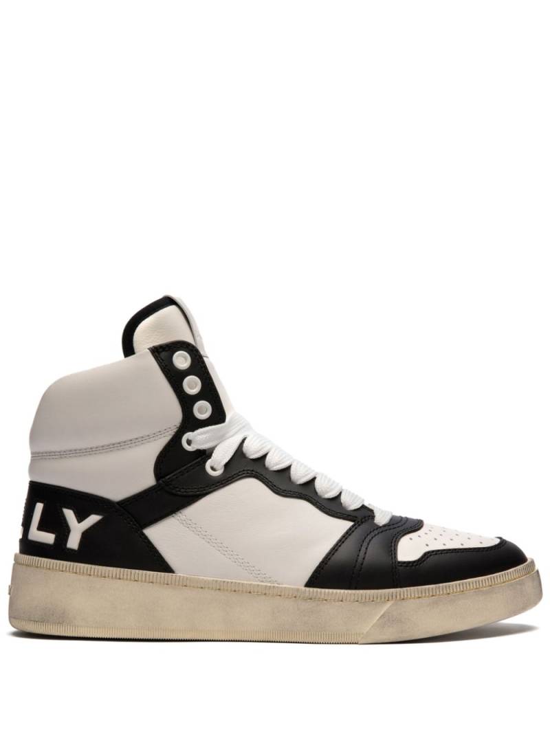 Bally high-top leather sneakers - Neutrals von Bally