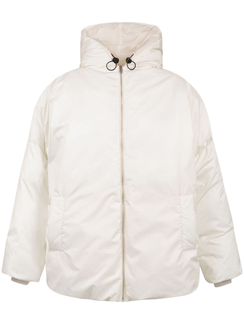 Bally hooded zip-up jacket - White von Bally
