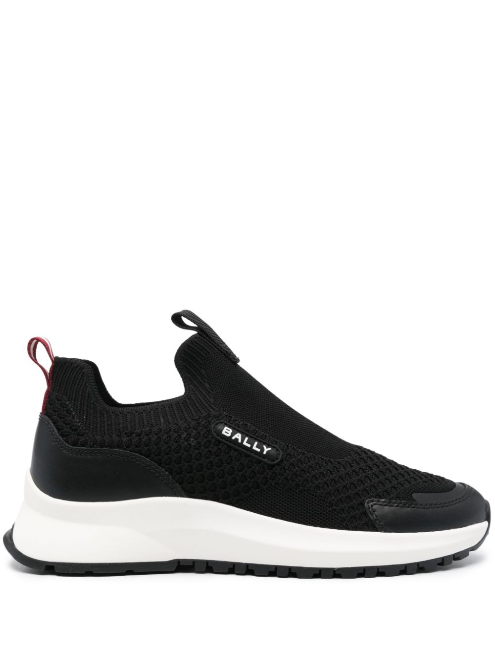 Bally knitted-upper slip-on sneakers - Black von Bally