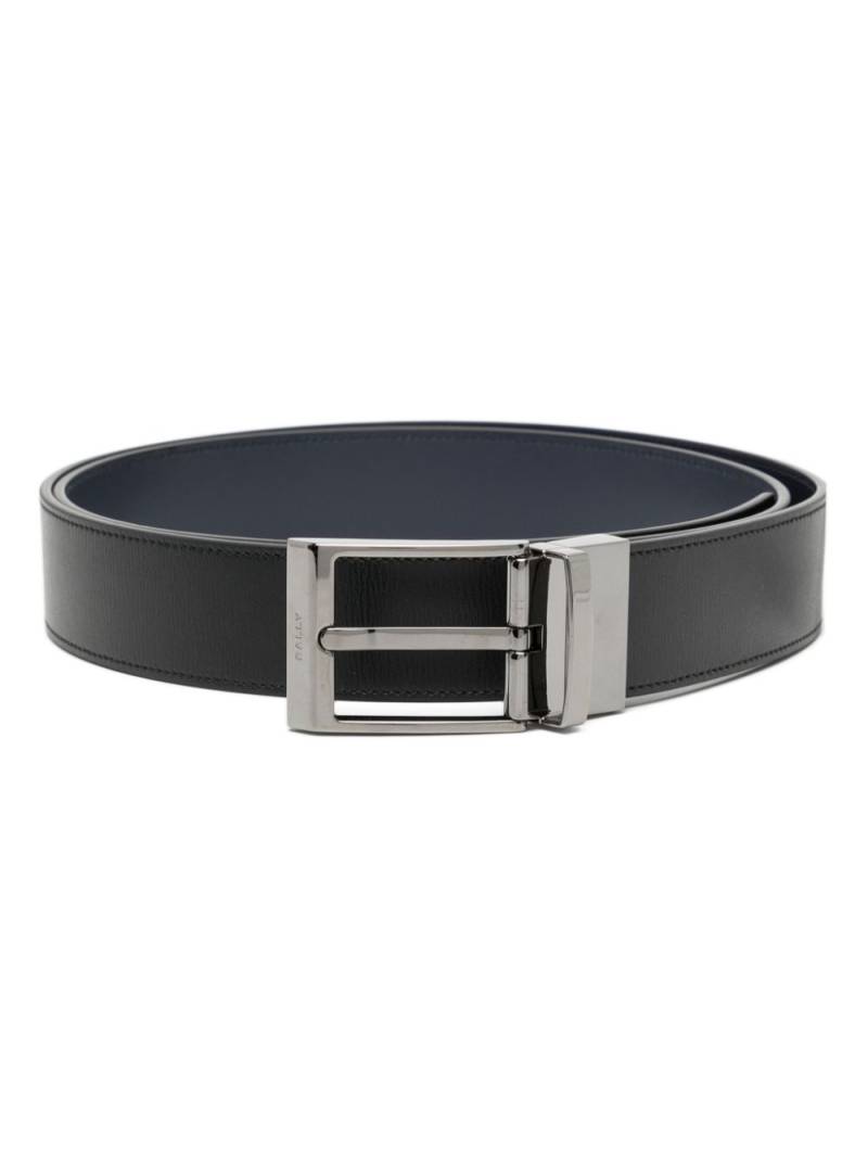 Bally leather bucket belt - Black von Bally