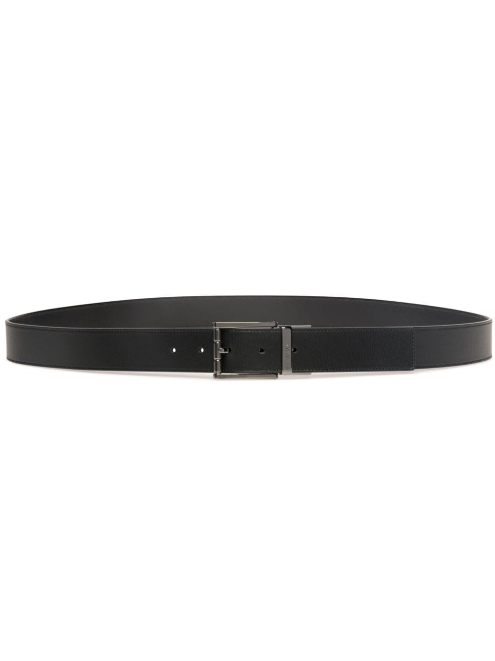 Bally leather bucket belt - Black von Bally